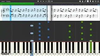 Hania Rani - Glass - Piano tutorial and cover (Sheets + MIDI)