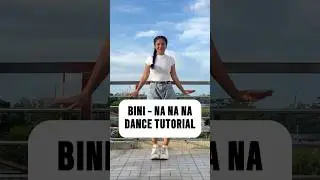 NA NA NA BINI DANCE TUTORIAL SLOWED MIRRORED official choreo #shorts #dance #bini #ppop