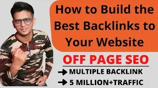How to Build the Best Backlinks to Your Website #backlink #seo #website #rank