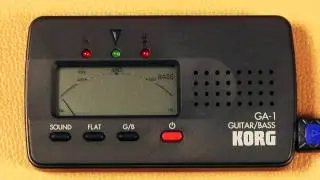 Korg GA-1 Guitar & Bass Tuner Guided Tour