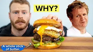 I psychoanalyzed Gordon Ramsay's viral Tiktok Burger.