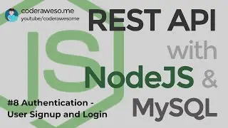 Authentication in NodeJS - REST API with NodeJS and MySQL (2020)