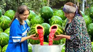 Unbelievable WATERMELON JAM Canning Technique! The Secret Method You Must See!