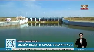 Объём воды увеличился в Арале