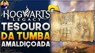 Hogwarts Legacy - Mapa do Tesouro - Missão Tesouro da Tumba Amaldiçoada