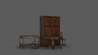 Modeling furniture 3ds max  substance painter tutorial part - 1