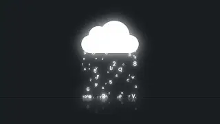 Text Rain Animation using CSS & Javascript