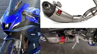 YAMAHA YZF R7 AKRAPOVIČ Exhaust Sound Comparison | Racing Line Titanium vs Racing Line Carbon