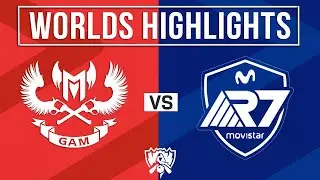 GAM vs R7 Highlights ALL GAMES | Worlds Play-In Stage 2024 | GAM Esports vs Movistar R7