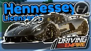 Is DRIVING EMPIRE BUYING Hennessey LICENSES?!!? | Driving Empire - Roblox