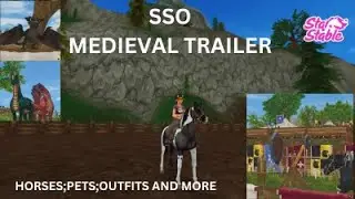 SSO MEDIEVAL TRAILER/HORSES PETS OUTFITS AND MORE !