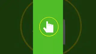 Animated CLICK BUTTON Green Screen Effect | Free to use | Hand Clicker with sounds | 2