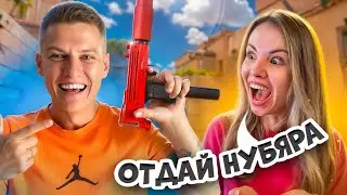 😂ПРИТВОРИЛСЯ НУБОМ И ЗАТРОЛЛИЛ АГРО СТРИМЕРШУ С МАК 10 РУБИ