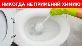 ⚫ ИДЕАЛЬНО ЧИСТЫЙ УНИТАЗ БЕЗ ХИМИИ. Как отмыть унитаз?