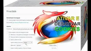 Quer Saber Como Ativar e Desativar Cookies do Mozilla Firefox - Resolver Problemas do Navegador