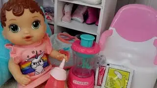Feeding and changing baby alive abby baby alive videos