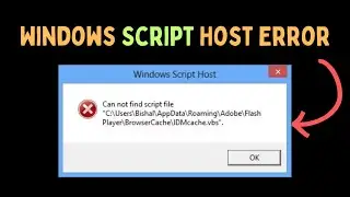 How to Fix Windows Script Host Error on Windows 11