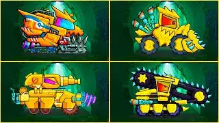 Car Eats Car 3 - Все Машины Желтого Цвета против Желтого БОССА