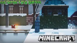 Я ПЕРЕСТРОИЛ УРОВНИ ИЗ GEOMETRY DASH В MINECRAFT