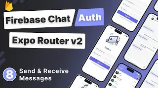 Build a React Native App with Firebase Auth & Chat #8 - Send & Receive Messages