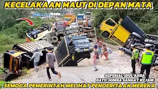 Mobil Hancur & Nyawa Hampir Melayang || Kecelakaan Maut Di Batu Jomba