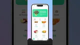 Supermarket App Interface | SwiftUI Tutorial 