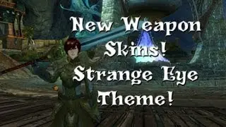 Guild Wars 2 - New Weapon Skins! (Strange Eye Theme)