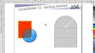 Corel Draw -  transparency tool