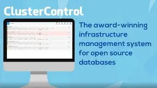 Introducing ClusterControl - Database Management for MySQL, MongoDB & PostgreSQL