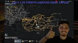 ETS 2 1.50 TÜRKİYE HARİTASI NASIL YAPILIR (LİNK AÇIKLAMADA)