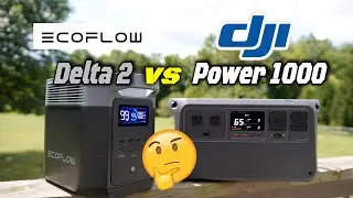 DJI Power 1000 vs EcoFlow Delta 2: Which is the RIGHT Portable Power Station for YOU??