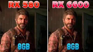 RX 580 vs RX 6600 : Test in 8 Games in 2024
