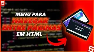 CRIANDO um MENU HTML & CSS!! - Guttemberg