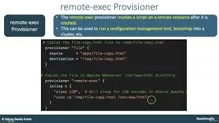 85.  Introduction to Terraform Provisioner's
