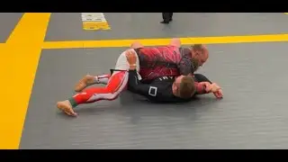 Ultra Heavyweight Master 2 White Belt Wins First NoGi Match With Americana Submission SubLeague Open