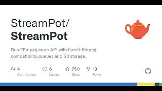 GitHub - StreamPot/StreamPot: Run ffmpeg as an API with fluent-ffmpeg compatibility, queues and S...