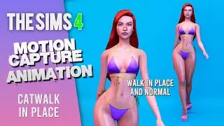 The Sims 4 | "Catwalk and Talk In Place" Animation Pack Download