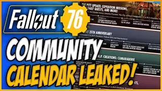 Fallout 76 Community Calendar Season 10
