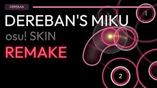 DEREBAN'S MIKU osu! SKIN REMAKE | okami