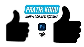 Photoshop'ta Pratik Uygulamalar 10: İkon/Logo Netleştirme