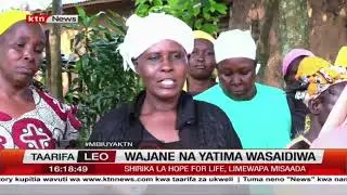 Wajane na yatima wasaidiwa na shirika la Hope for Life