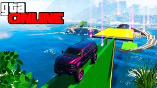 ВОДНЫЙ СКИЛЛ ТЕСТ НА ВНЕДОРОЖНИКЕ В GTA 5 ONLINE!!!