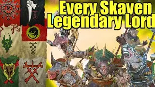 The Skaven Legendary Lords Who Lead Playable Skaven Clans in Warhammer3