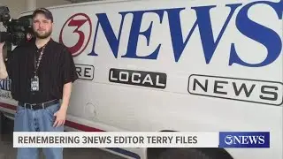 Remembering 3NEWS editor Terry Files