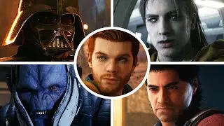 STAR WARS JEDI: SURVIVOR (PS5) - All Bosses & Ending | 4K ULTRA HD