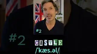 How to say CASTLE in British English - 2 Ways!