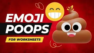 World Emoji Day Poop Lesson Plan with Worksheets and Flashcards Made with Canva