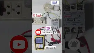 SSR Relay with 4 to 20mA analog input signal
