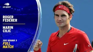 Roger Federer vs. Marin Cilic Full Match | 2011 US Open Round 3