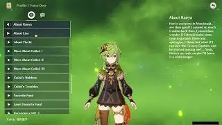 COLLEI ALL VOICE LINES (JAPANESE)